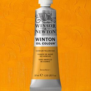 Winsor & Newton Winton Oil Colour Paint - (1.25oz/37ml) Cadmium Yellow Hue