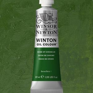Winsor & Newton Winton Oil Colour Paint - (1.25oz/37ml) Oxide of Chromium