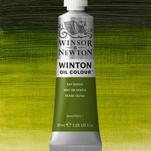 Winsor & Newton Winton Oil Colour Paint - (1.25oz/37ml) Sap Green