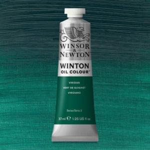 Winsor & Newton Winton Oil Colour Paint - (1.25oz/37ml) Viridian