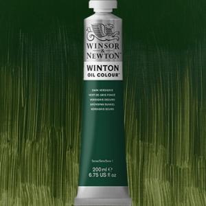 Winsor & Newton Winton Oil Colour Paint - (6.75oz/200ml) Dark Verdigris