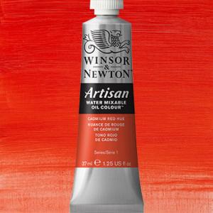 Winsor & Newton Artisan Water Mixable Oil Colour Paint - (1.25oz/37ml) Cadmium Red Hue
