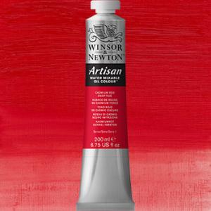 Winsor & Newton Artisan Water Mixable Oil Colour Paint - (6.75oz/200ml) Cadmium Red Deep Hue