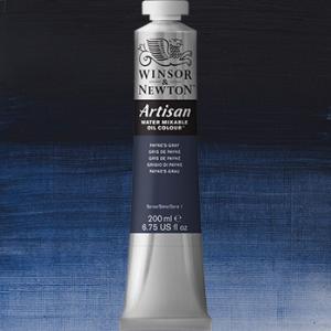 Winsor & Newton Artisan Water Mixable Oil Colour Paint - (6.75oz/200ml) Payne's Grey