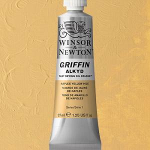 Winsor & Newton Griffin Alkyd Oil Paint - (1.25oz/37ml) Naples Yellow Hue