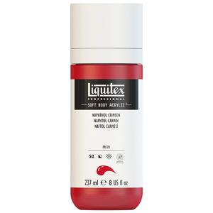 Liquitex Professional Soft Body Acrylic Paint - (8oz/237ml) Naphthol Crimson