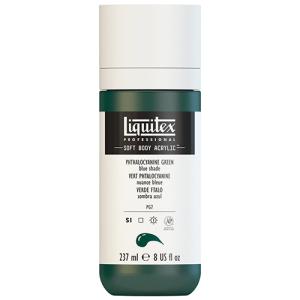 Liquitex Professional Soft Body Acrylic Paint - (8oz/237ml) Phthalocyanine Green Blue Shade