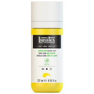 Liquitex Professional Soft Body Acrylic Paint - (8oz/237ml) Cadmium-Free Yellow Light