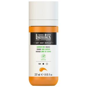 Liquitex Professional Soft Body Acrylic Paint - (8oz/237ml) Cadmium-Free Orange