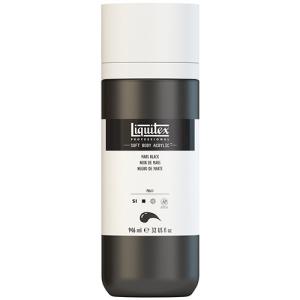Liquitex Professional Soft Body Acrylic Paint - (32oz/946ml) Mars Black