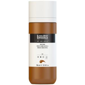 Liquitex Professional Soft Body Acrylic Paint - (32oz/946ml) Raw Sienna