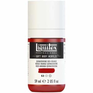 Liquitex Professional Soft Body Acrylic Paint - (2oz/59ml) Quinacridone Red Orange