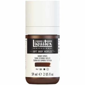 Liquitex Professional Soft Body Acrylic Paint - (2oz/59ml) Burnt Umber