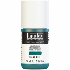 Liquitex Professional Soft Body Acrylic Paint - (2oz/59ml) Cobalt Turquoise