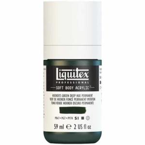Liquitex Professional Soft Body Acrylic Paint - (2oz/59ml) Hookers Green Deep Hue Perm