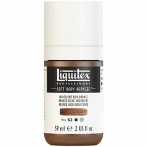 Liquitex Professional Soft Body Acrylic Paint - (2oz/59ml) Iridescent Rich Bronze