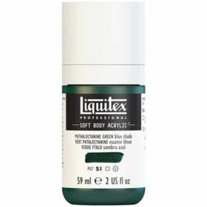 Liquitex Professional Soft Body Acrylic Paint - (2oz/59ml) Phthalo Green Blue Shade