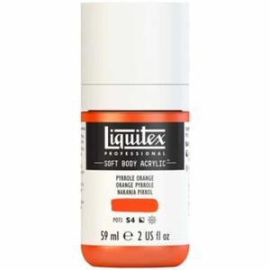 Liquitex Professional Soft Body Acrylic Paint - (2oz/59ml) Pyrrole Orange