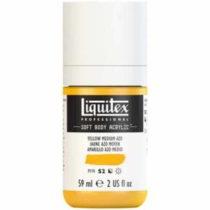Liquitex Professional Soft Body Acrylic Paint - (2oz/59ml) Yellow Medium Azo
