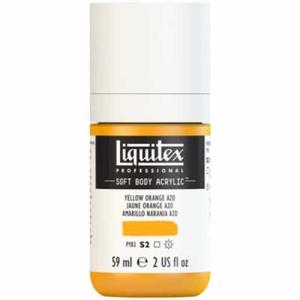 Liquitex Professional Soft Body Acrylic Paint - (2oz/59ml) Yellow Orange Azo
