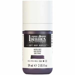 Liquitex Professional Soft Body Acrylic Paint - (2oz/59ml) Muted Grey