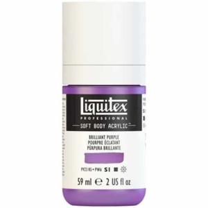 Liquitex Professional Soft Body Acrylic Paint - (2oz/59ml) Brilliant Purple