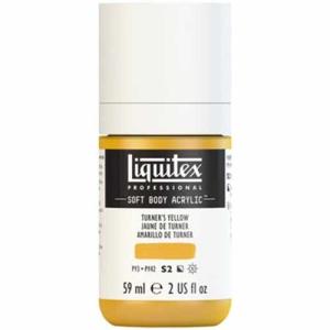 Liquitex Professional Soft Body Acrylic Paint - (2oz/59ml) Turners Yellow