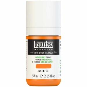 Liquitex Professional Soft Body Acrylic Paint - (2oz/59ml) Cadmium-Free Orange