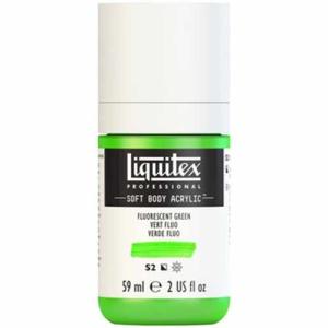 Liquitex Professional Soft Body Acrylic Paint - (2oz/59ml) Fluorescent Green