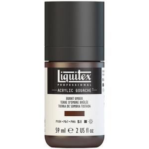 Liquitex Professional Acrylic Gouache Paint - (2oz/59ml) Burnt Umber