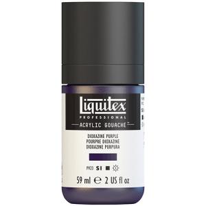 Liquitex Professional Acrylic Gouache Paint - (2oz/59ml) Dioxazine Purple