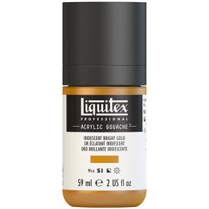 Liquitex Professional Acrylic Gouache Paint - (2oz/59ml) Iridescent Bright Gold
