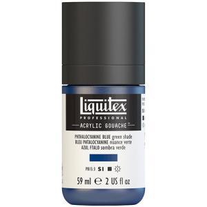 Liquitex Professional Acrylic Gouache Paint - (2oz/59ml) Phthalocyanine Blue (Green Shade)