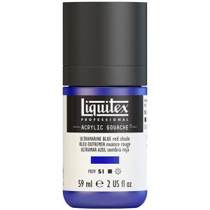 Liquitex Professional Acrylic Gouache Paint - (2oz/59ml) Ultramarine Blue (Red Shade)
