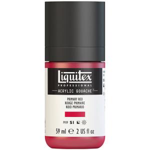 Liquitex Professional Acrylic Gouache Paint - (2oz/59ml) Primary Red