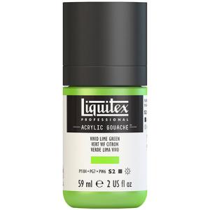 Liquitex Professional Acrylic Gouache Paint - (2oz/59ml) Vivid Lime Green