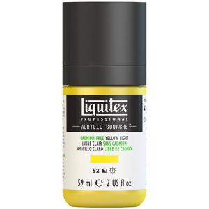 Liquitex Professional Acrylic Gouache Paint - (2oz/59ml) Cadmium-Free Yellow Light