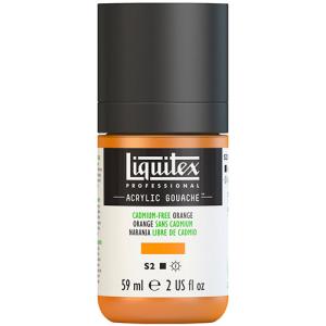 Liquitex Professional Acrylic Gouache Paint - (2oz/59ml) Cadmium-Free Orange