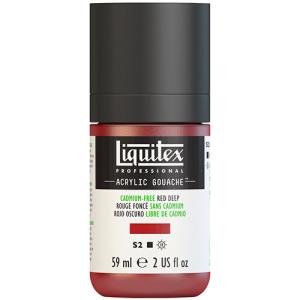 Liquitex Professional Acrylic Gouache Paint - (2oz/59ml) Cadmium-Free Red Deep