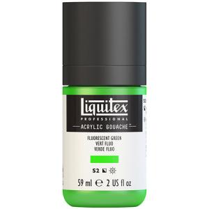 Liquitex Professional Acrylic Gouache Paint - (2oz/59ml) Fluorescent Green