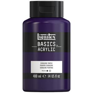 Liquitex Basics Acrylic Paint - (13.5oz/400ml) Dioxazine Purple
