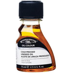 Winsor & Newton Oil Colour Oils - (2.5oz/75ml) Cold Pressed Linseed Oil
