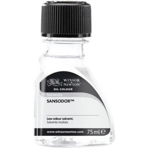 Winsor & Newton Oil Colour Solvents - (2.5oz/75ml) Sansodor Low Odor Solvent