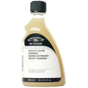 Winsor & Newton Artist's Satin Varnish- 500ml