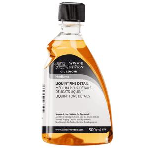 Winsor & Newton Oil Colour Mediums - (16.9oz/500ml) Liquin Fine Detail