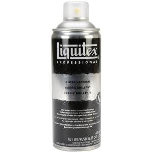 Liquitex Professional Spray Paint - (13.53oz/400ml) Gloss Varnish 3950010