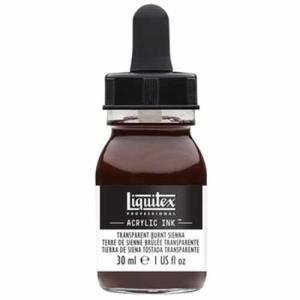 Liquitex Professional Acrylic Ink - (1oz/30ml) Transparent Burnt Sienna