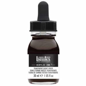 Liquitex Professional Acrylic Ink - (1oz/30ml) Transparent Burnt Umber