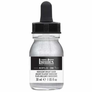 Liquitex Professional Acrylic Ink - (1oz/30ml) Iridescent Bright Silver
