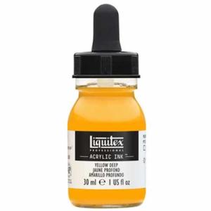 Liquitex Professional Acrylic Ink - (1oz/30ml) Yellow Deep